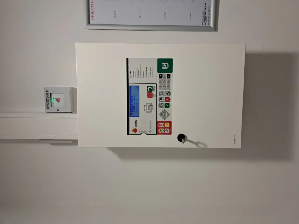 Centrale de détection et d’alarme incendie