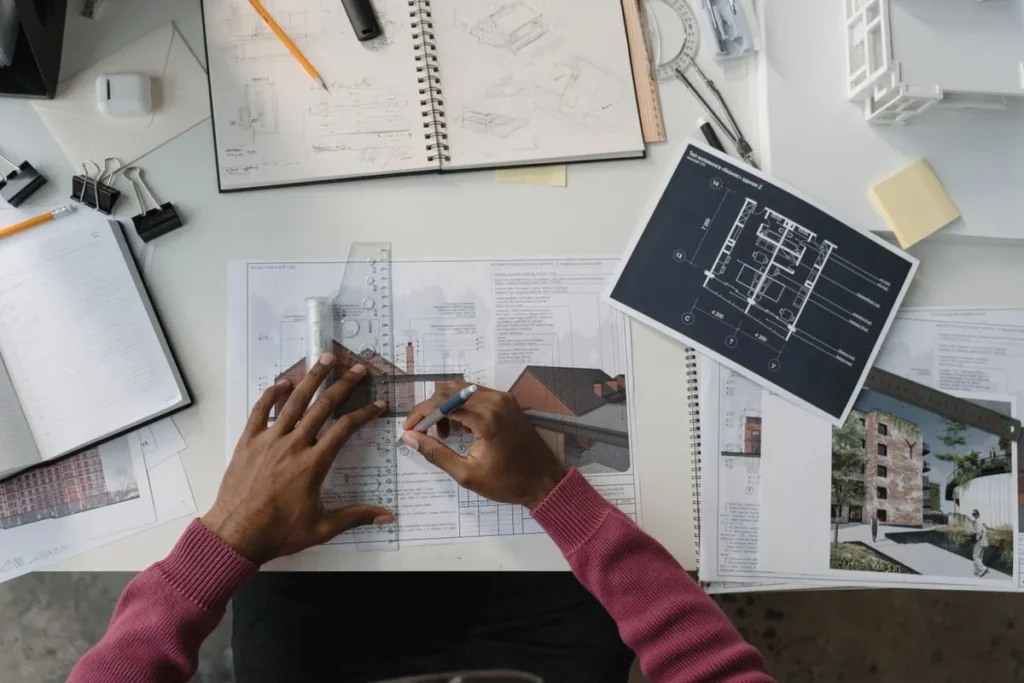 Mise à jour de plans sur une table de travail