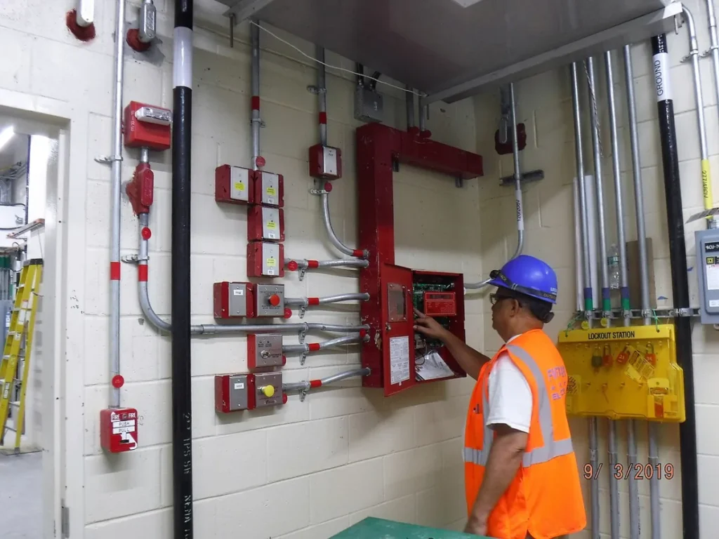 Installation et essais d’un système d’alarme incendie