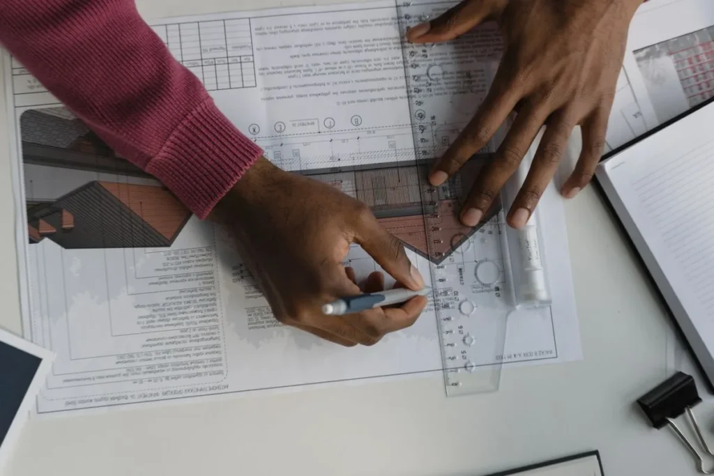 Annotation de plans pour un dossier de projet