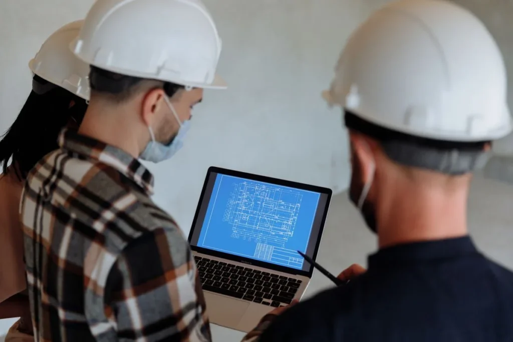 Coordination technique à partir de plans numériques