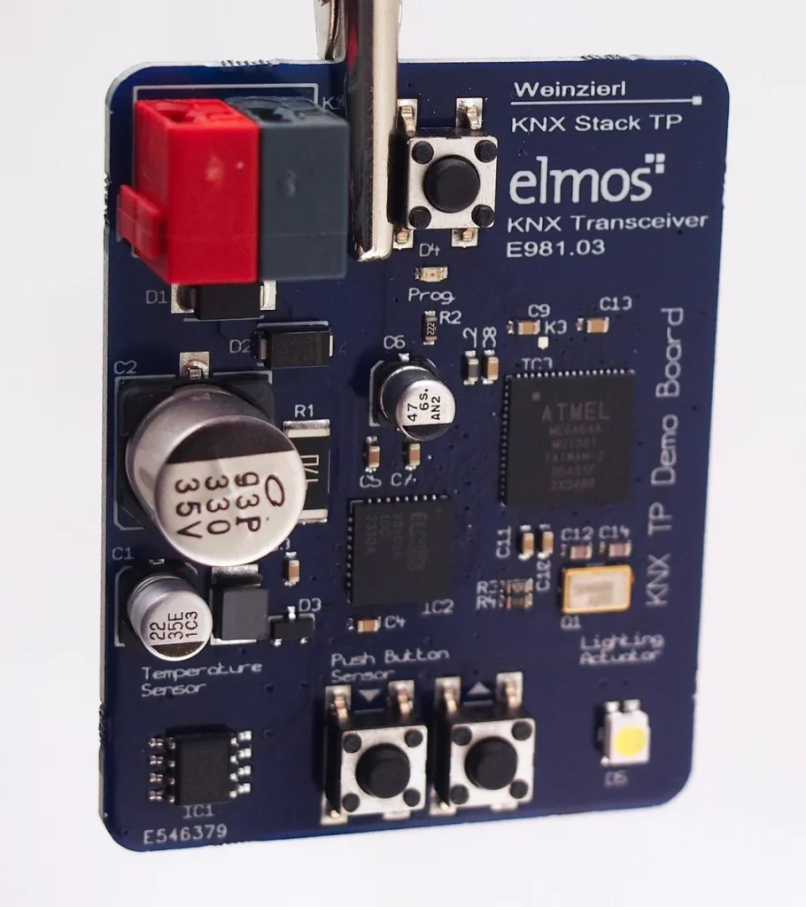 Carte de démonstration de communication KNX