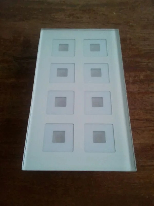 Commande murale tactile KNX